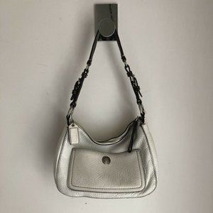Coach Chelsea 8E99 Ivory Pebbled Leather small bag